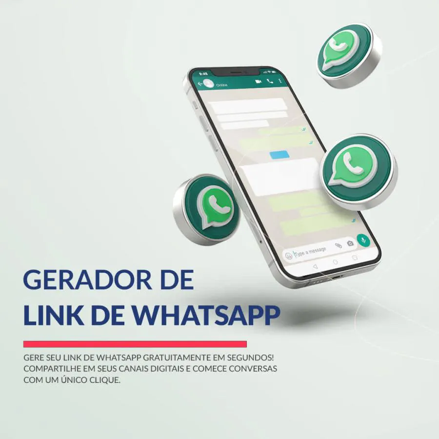 Imagem representativa: Gere seu link de WhatsApp gratuitamente em segundos